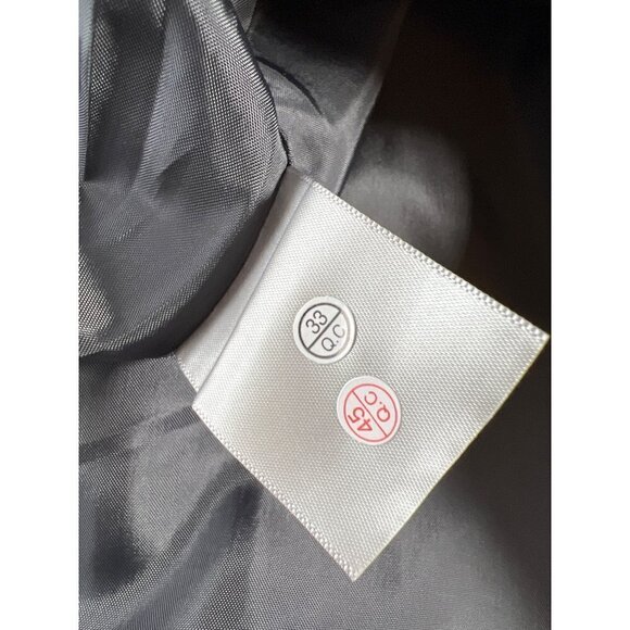 NWT VTG Worthington Womens Size 6 Charcoal Denim Pencil Skirt Side Belt Zippers - Picture 13 of 14